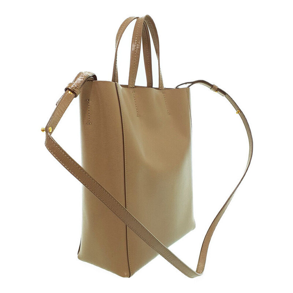 Celine Vertical Cabas Tote Bag black grained calfskin - Picture 2 of 9